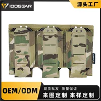 IDOGEAR Little Steel Scorpion 556 жилет с тройным зажимом molle передняя панель из углеродного волокна пластина плюс жесткая сумка для инструментов