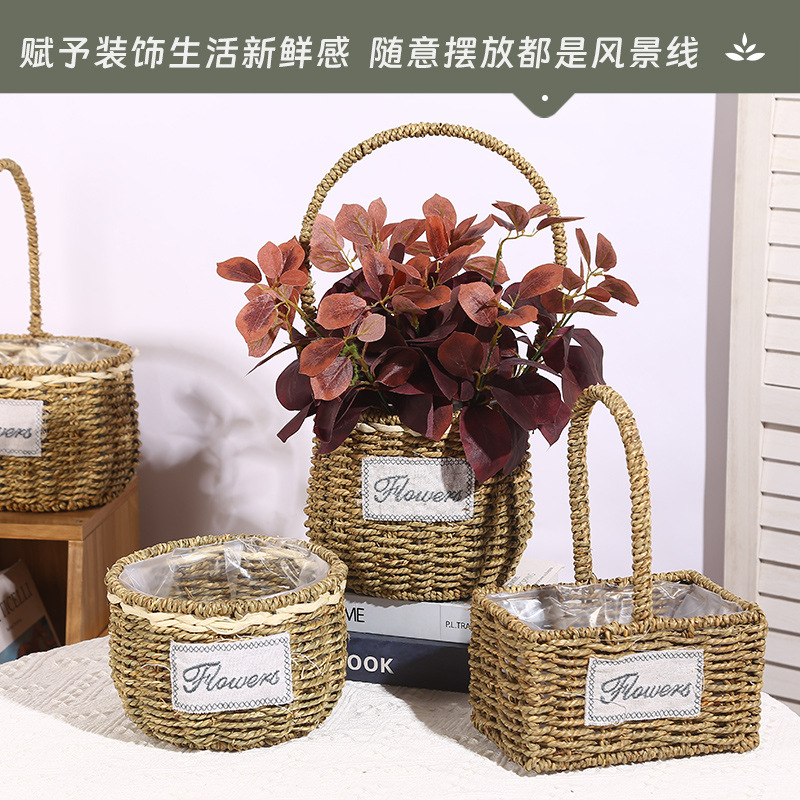 Cesta de tejido de paja Cesta de tejido de paja Cesta de tejido de paja Cesta de tejido de paja Cesta de tejido de mano Cesta de tejido de paja Cesta de tejido de paja Cesta de tejido de paja