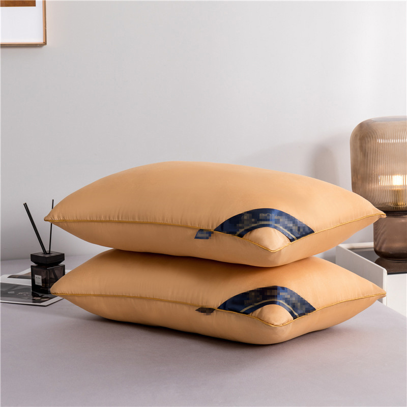 업그레이드된 다크 브라운 베개 1 팩