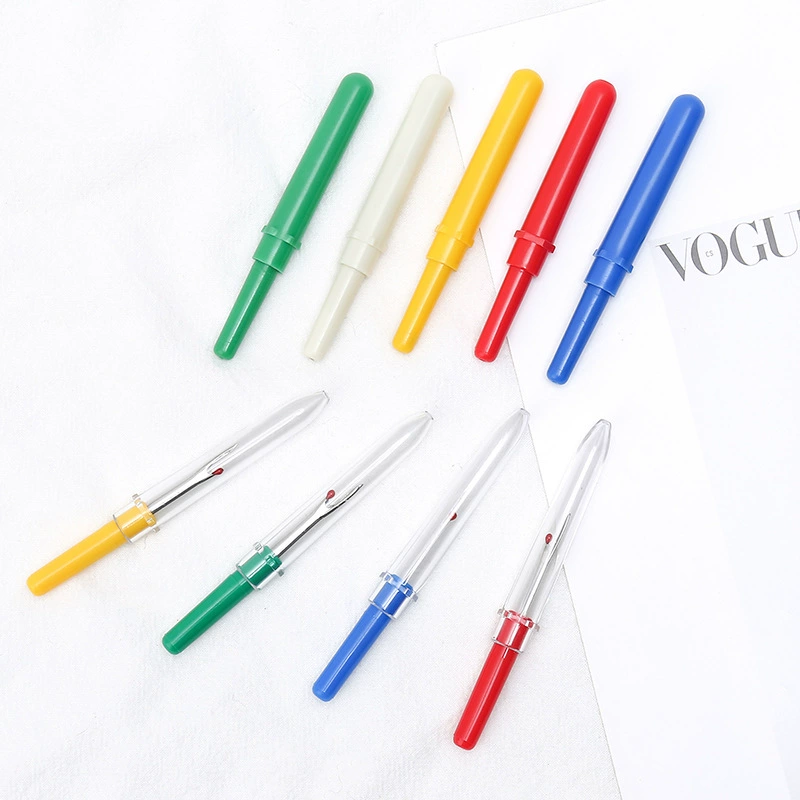 Цветные пластиковые ручки с крышкой нож для снятия проволоки Разборка вилки Разборка проволоки инструмент для вышивки крестом