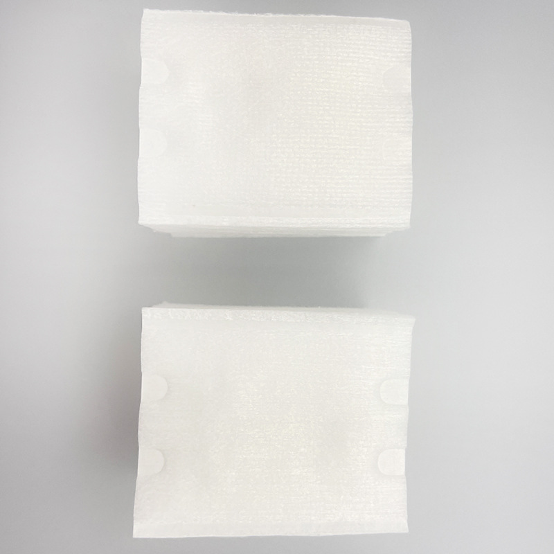 180 piezas engrosadas removedor de maquillaje de doble efecto de doble cara sensación de algodón suave doble limpieza suave removedor de maquillaje desechable de algodón