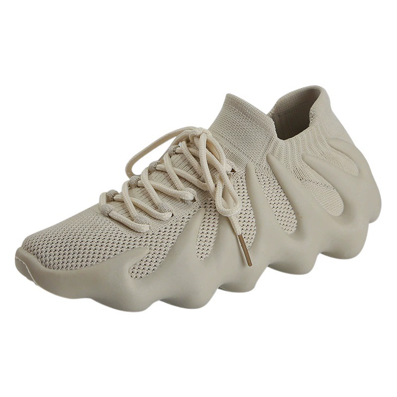 450 Кокосовая обувь женский 2024 новый корейский мягкий подошв дикий осьминога пара обувь дышащая спортивная обувь мужская