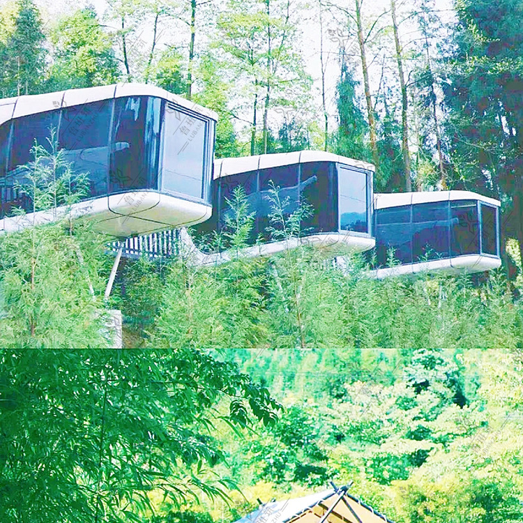 Distrito comercial planificación Oficina módulo casa red reloj rojo-en la oficina móvil multifuncional experiencia de vida inteligente