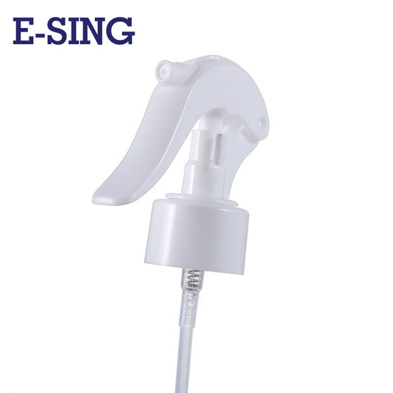 Wholesale supply 24/28 tooth mouse nozzle plastic PP cleaner disinfectant hand button spray gun square gun