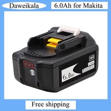 �m�������18v 6.0Ah늳�BL1840 BL1850 BL1830 BL1860B+�����