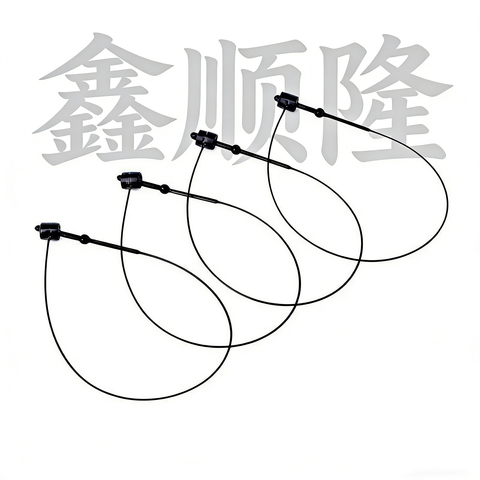 Round head transparent mother-in-law buckle plastic needle clothing…