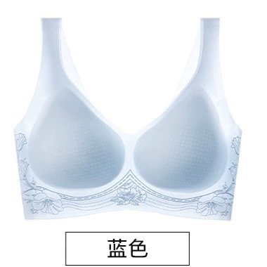 Флоралл ultra thin mountain tea, thin breathable underwear, wireless bra, 3D