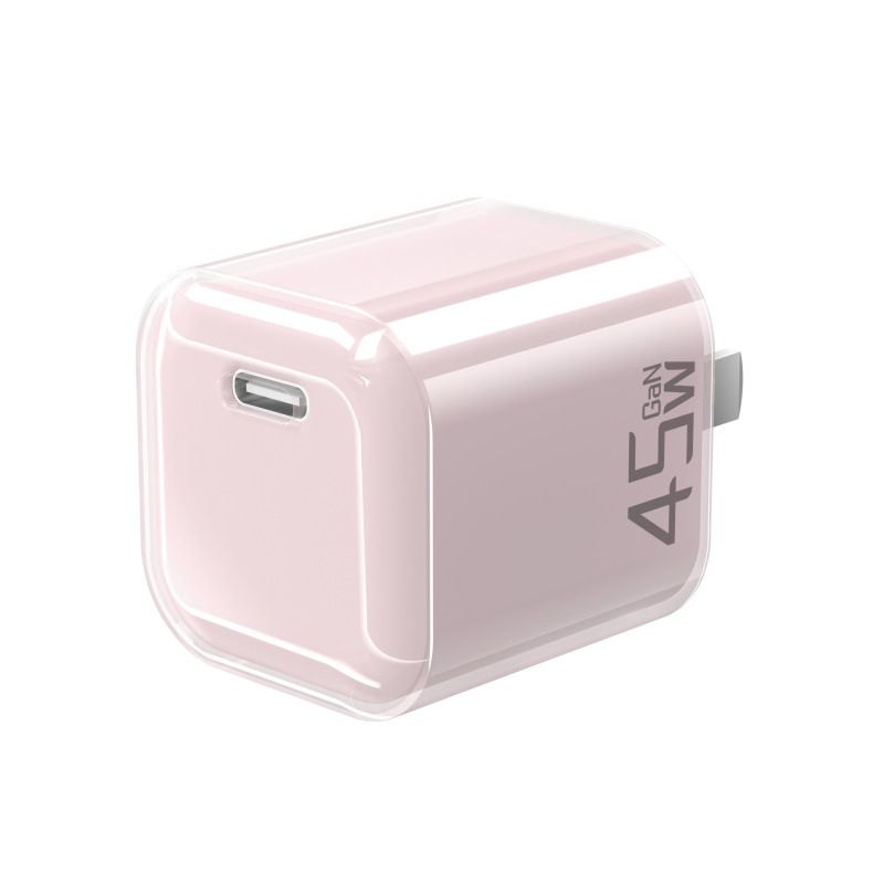3C認証取得済み カラフルな小型急速充電器 Apple 17対応 超急速充電 PD45W 携帯電話充電器|undefined