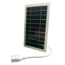 单多晶5V太阳能电池板2W输出USB户外便携式太阳能系统手机充电器