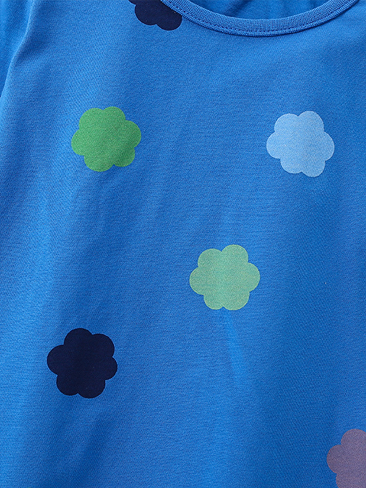 Malwee camiseta infantil otoño / invierno nuevo estilo europeo y americano para niños de mediana edad de cuello redondo de manga larga ropa de fondo para niños