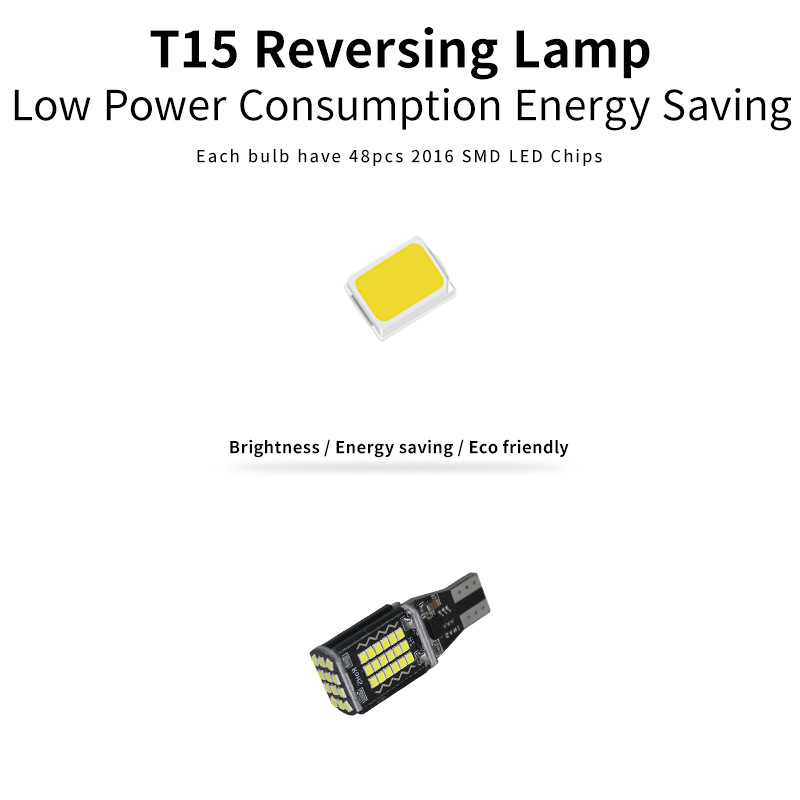 T5 W5W LED CANBUS DC 12V Super Bright Interior Light 194 2016 48SMD