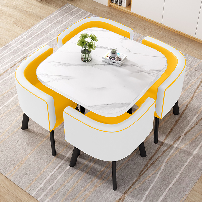 White stone root + yellow and white two-color leather + black creel