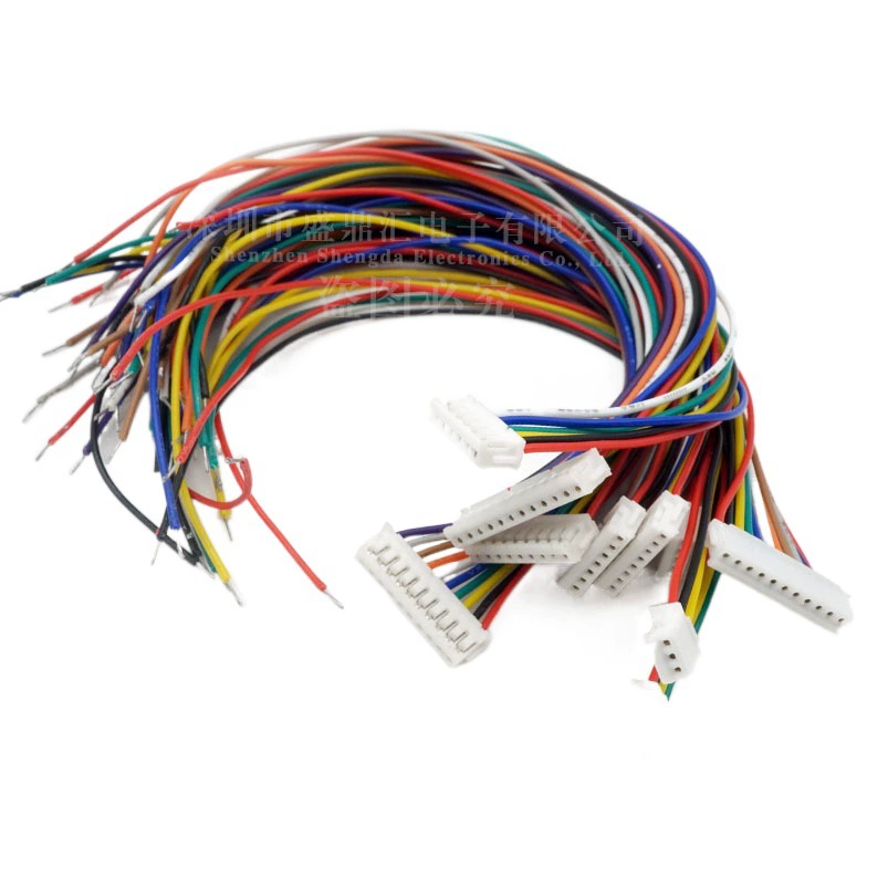 ZH 1,5 мм 2/3/4/5/6/7/8/9/10p Одиночная/двуглавая электронная Клеммная линия 10-30 см соединительная линия электричество