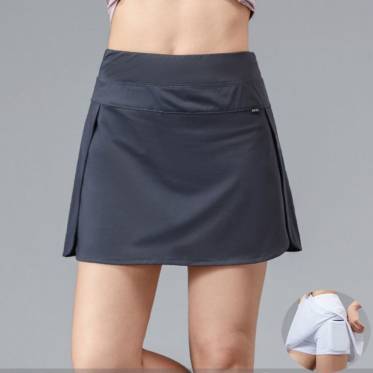 Sports Style Skirt, Summer Short Skirt, Quick-Drying Fake Two-Piece Anti-Exposure Tennis Badminton Skirt, Outdoor (Zigong Wool Sports Style Skirt, Summer Short Skirt, Quick-Drying Fake Two-Piece Anti-Exposure Tennis Badminton Skirt, Outdoor (Zigong Wool