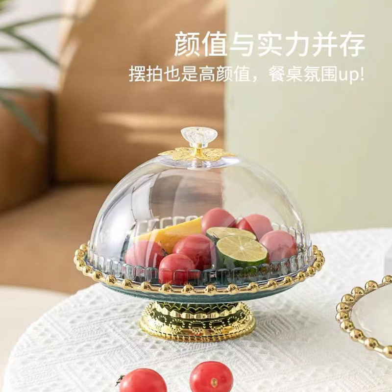 Simple de estilo europeo de cerámica de alta patas placa de la torta de cumpleaños de la boda por la tarde fruta postre bandeja de la torta