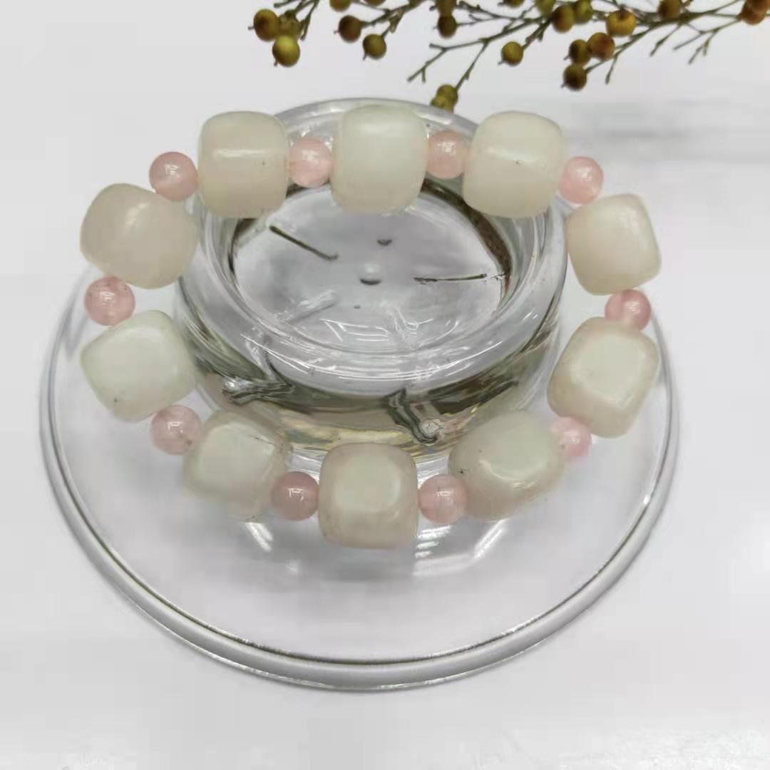 Guangshun Jewelry Wholesale of Cat's Eye Stone Loose Beads DIY White Cat's Eye Stone Round Bead Jewelry Matching Beads Factory Direct Sales 1 detail image 8