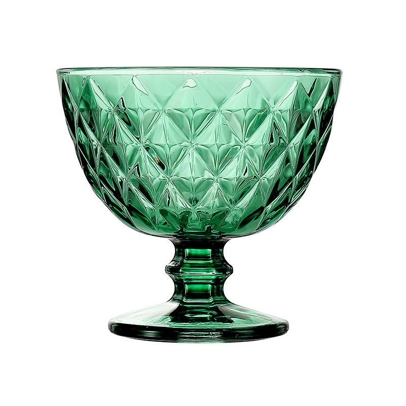 Nueva venta al por mayor vidrio estilo nórdico beber taza helado taza engrosada resistente al calor hogar comercial