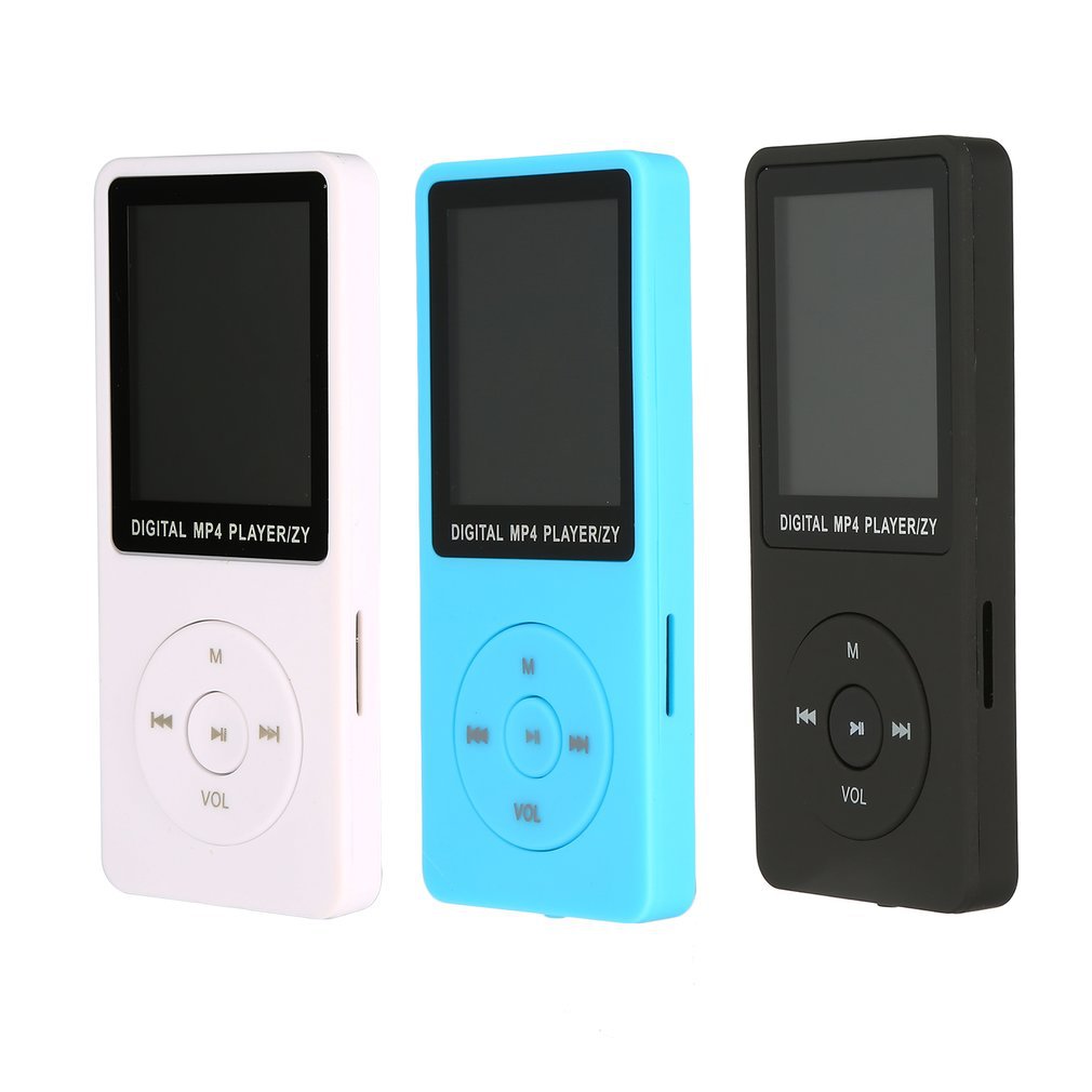 Mini estudiante mp4 largo lindo música walkman grabación pluma Reproductor de mp3 de inserción de tarjeta transfronteriza con pantalla
