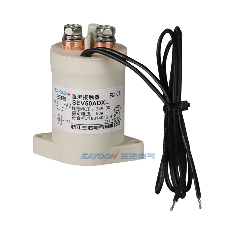 TE Taico Sanyou вакуумный низко-DС расслабляющий реле DC контактор SEV50AD EV200 500