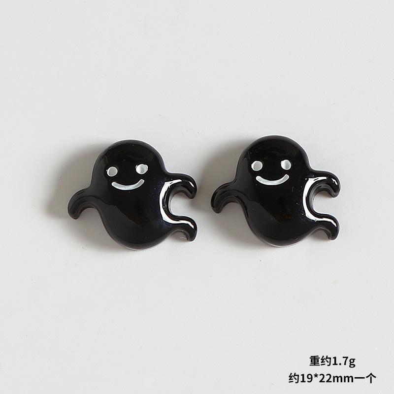 ハロウィンカボチャ魔女帽子ゴースト城樹脂アクセサリー手作り diy 素材ヘアアクセサリー携帯電話ケースパッチ|undefined
