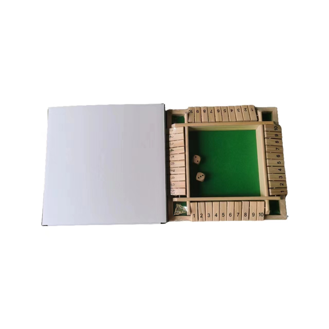 Juego de mesa de cartas con doble cara digital transfronterizo, juego de mesa para padres e hijos, juego de beber para fiestas con barra de madera, juguete para juegos de apuestas.