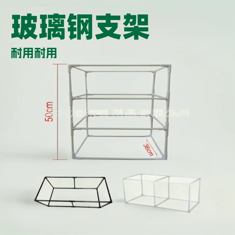 Ярусная коробка на вынос Держатель кронштейна Коробка доставки на вынос Стойка для сумок на вынос Кронштейн из стеклопластика