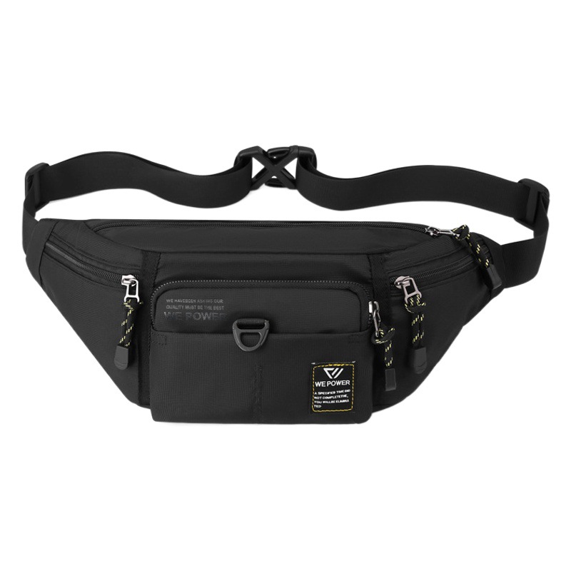 Venta al por mayor nueva moda pecho bolsa de cintura deportes al aire libre bolsa de teléfono móvil hombres bolsa de mensajero casual bolsa cajero bolsa simple mochila