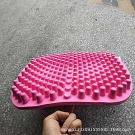 批发EVA海绵腰垫 带按摩豆海绵花瓣纠正坐姿坐垫内衬护腰EVA坐垫