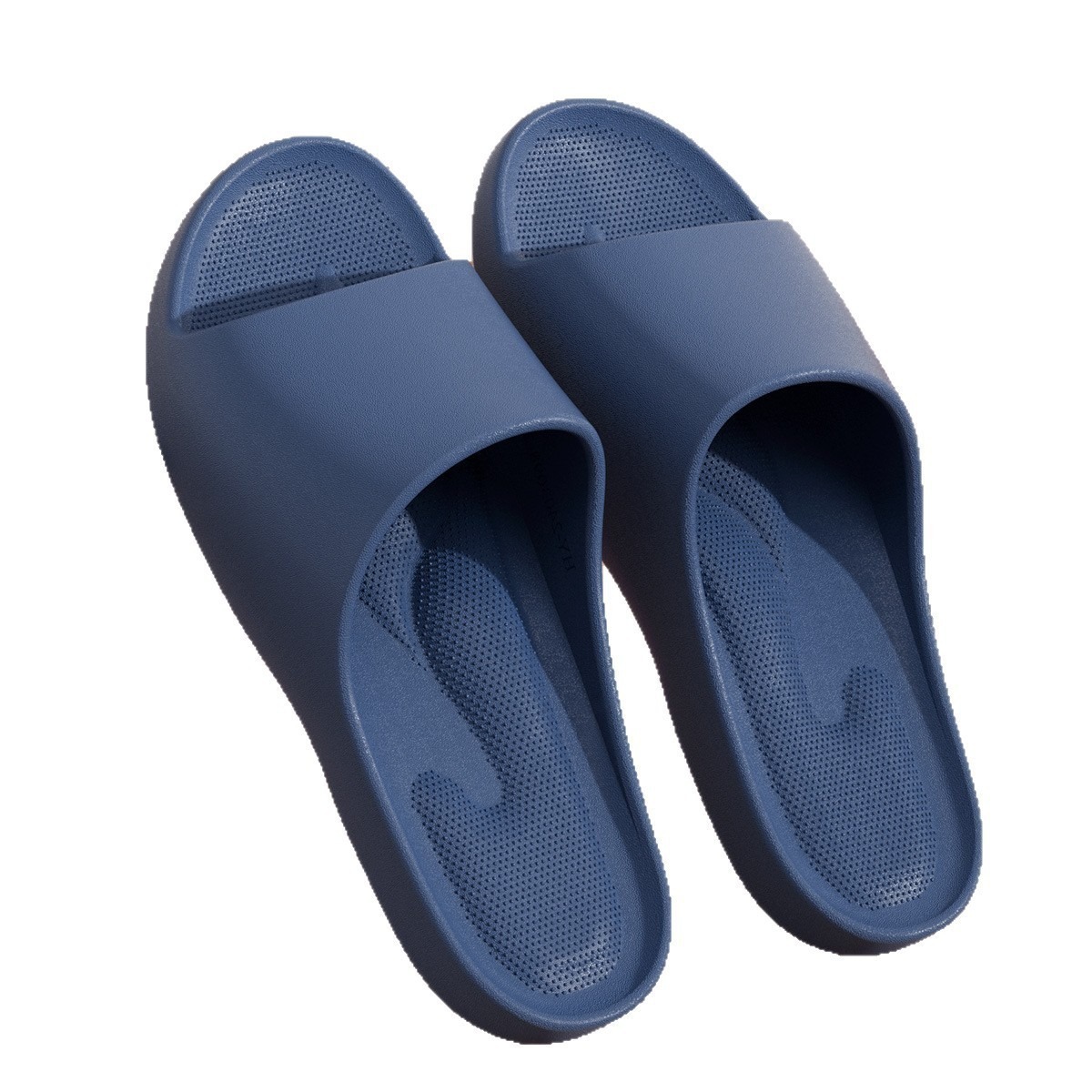 Arch Support Top Quality Men's Simple Summer Bath Slippers Hotel Bathroom Non-Slip Flip-Flops_voghion.com