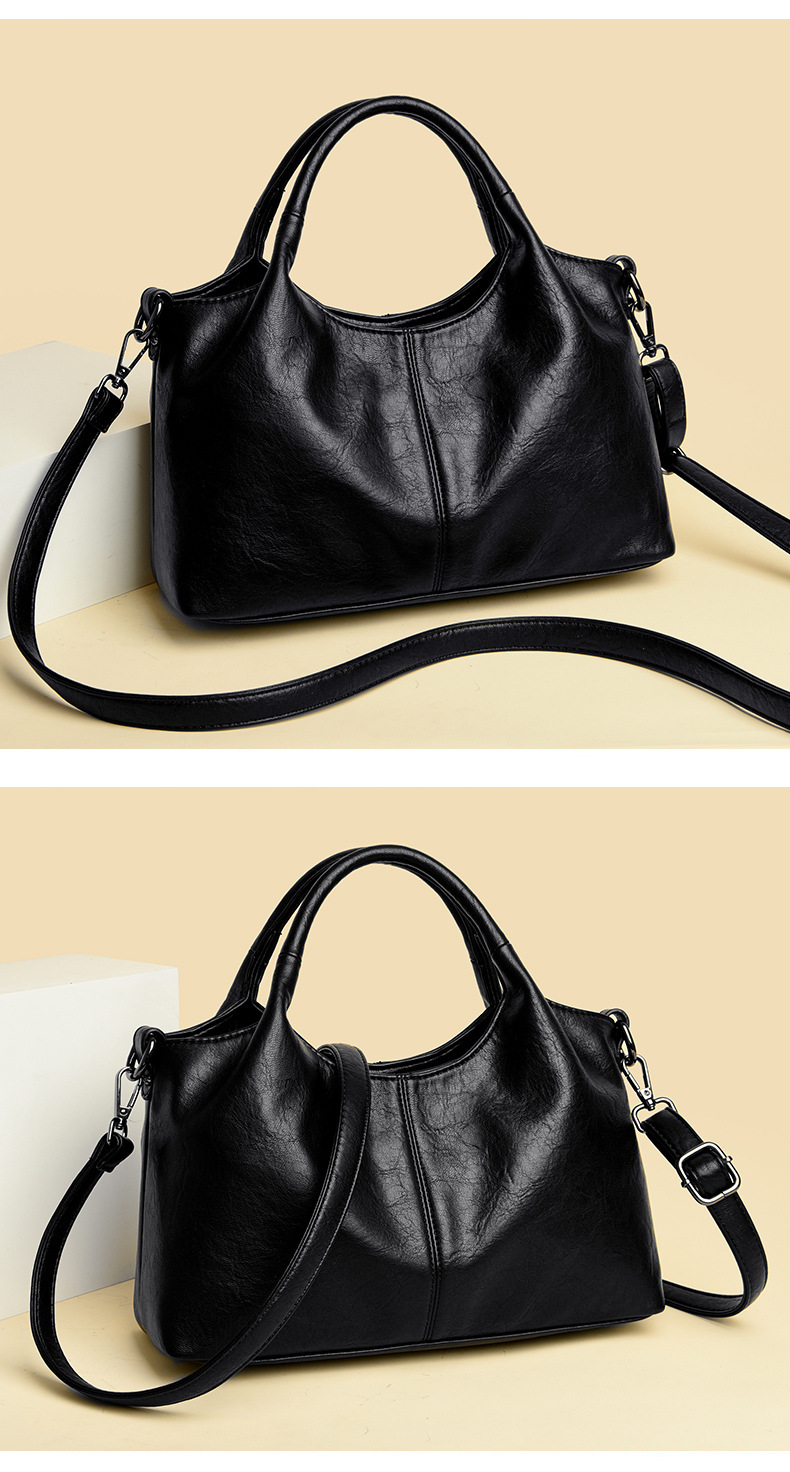 Women's Bag Lightweight Commuting Crossbody Bag Texturized Soft Leather Handbag Women's Small Bag_voghion.com
