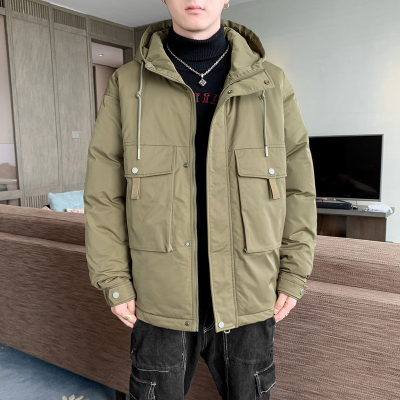 Men's Clothing cotton padded jackets for men, couples' workwear, warm and casual jackets, new winter fashion brand cotton padded jackets_voghion.com