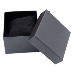 Watch packing box round iron can square carton transparent plastic box