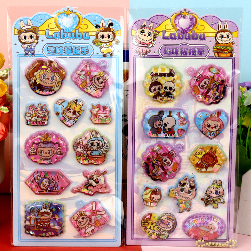 新品 サンリオ 箱入り 3D立体シェイクウォーターステッカー クロミラブカピバラ ペンダント付き ウォーターステッカー|undefined