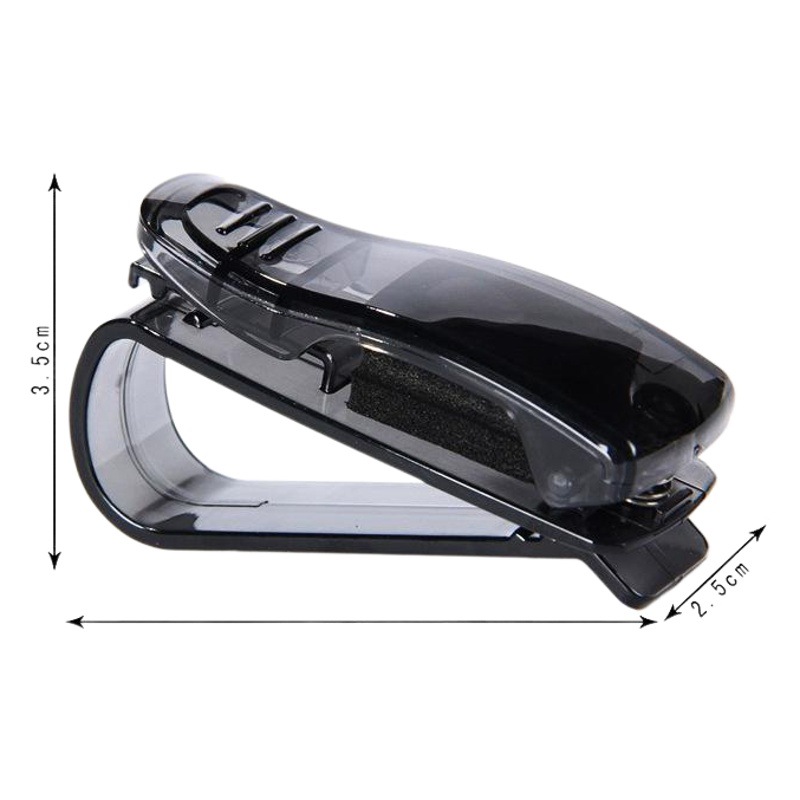 Car glasses clip multi-function car glasses frame ID card package receipt sun visor storage clip spot manufacturers