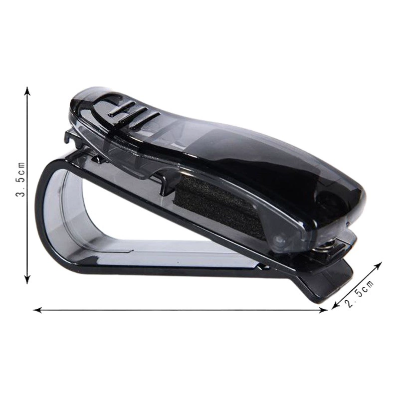 Автомобильный зажим для очков Многофункциональная рамка для автомобильных очков Сумка для карт Получение Солнцезащитный козырек Зажим для хранения в наличии Производитель