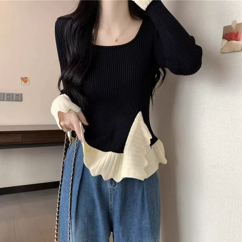 Spring autumn knitted sweater, 2025 years