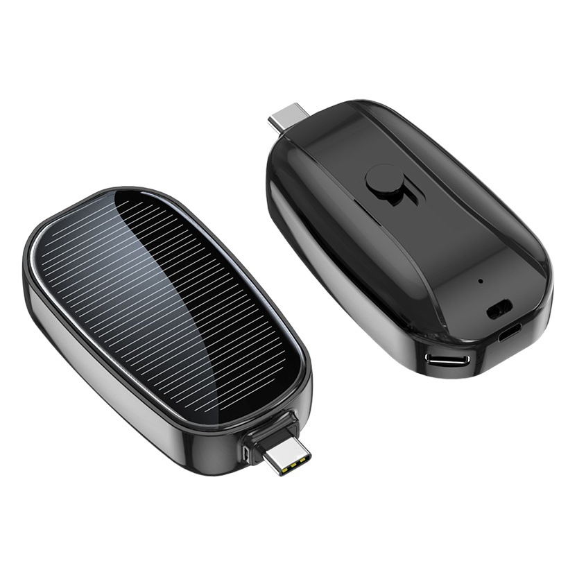 Nuevo Mini banco de energía solar de emergencia al aire libre viene con fuente de alimentación móvil inalámbrica pequeña portátil transfronteriza