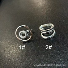 西西里 泰国925纯银日本几何系列戒指指环 饰品ins风设计款