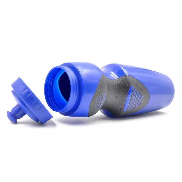 Plástico personalizado 500ml bicicleta al aire libre ciclismo deportes hervidor fitness portátil fácil extrusión boquilla tipo taza de agua