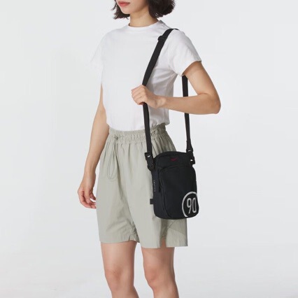 Nike Nike Unisex Crossbody Bag Casual Portable Adjustable Sports Shoulder Bag Ih7551-010 Group Purchase