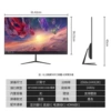 27 дюймов, плоский, чёрный, белый, 2K - 144 Hz