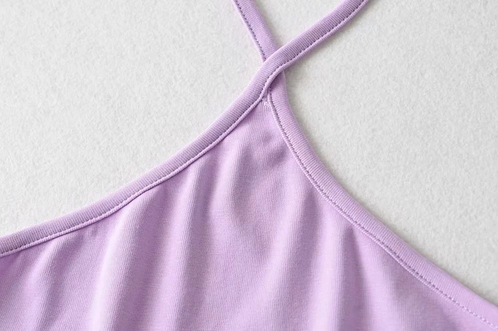 Halter Neck Cropped Top - Color Option 14