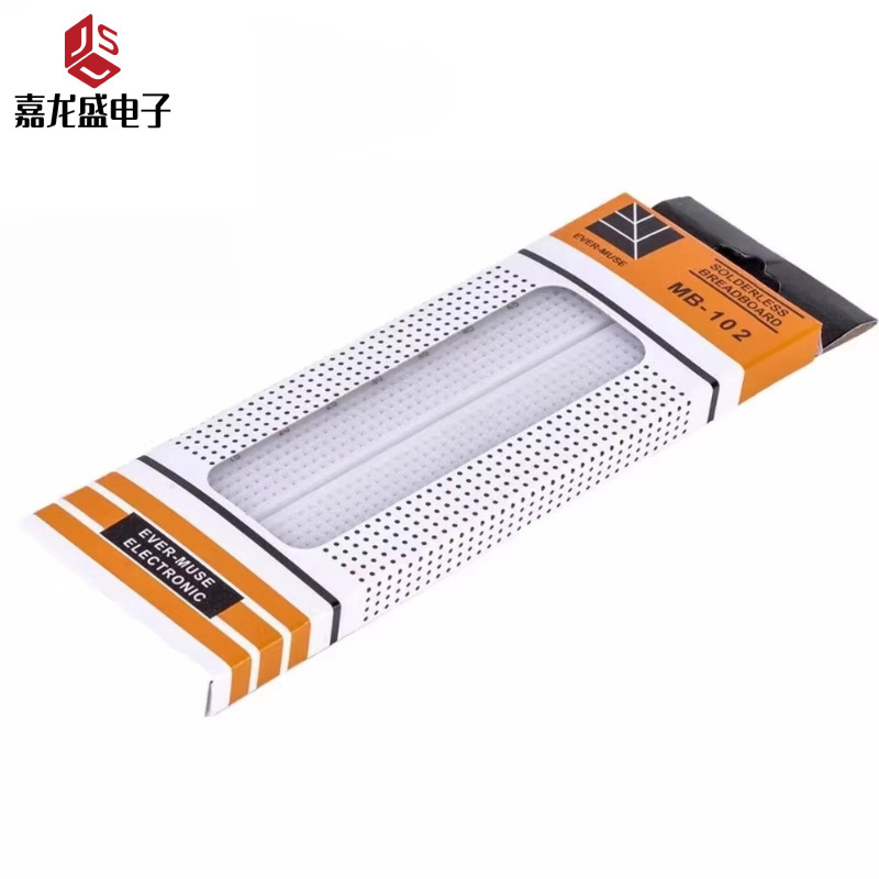 Mb-102 Red and Blue Line Breadboard 830-Hole Breadboard Experimental Connection Board 165×55×10mm