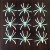 Yahu Halloween luminous spider thin legs long legs for luminous spider spider web cotton accessories Little spider