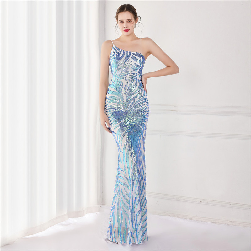 19112# New Style Bead Sequins Fairy Style Celebrity Party Evening Dress Sexy Long Toast Dress Bride 19112# New Style Bead Sequins Fairy Style Celebrity Party Evening Dress Sexy Long Toast Dress Bride