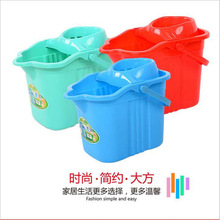 批发塑料老式墩布桶旋转拧水单桶家用手动挤水桶手压地拖桶拖布桶