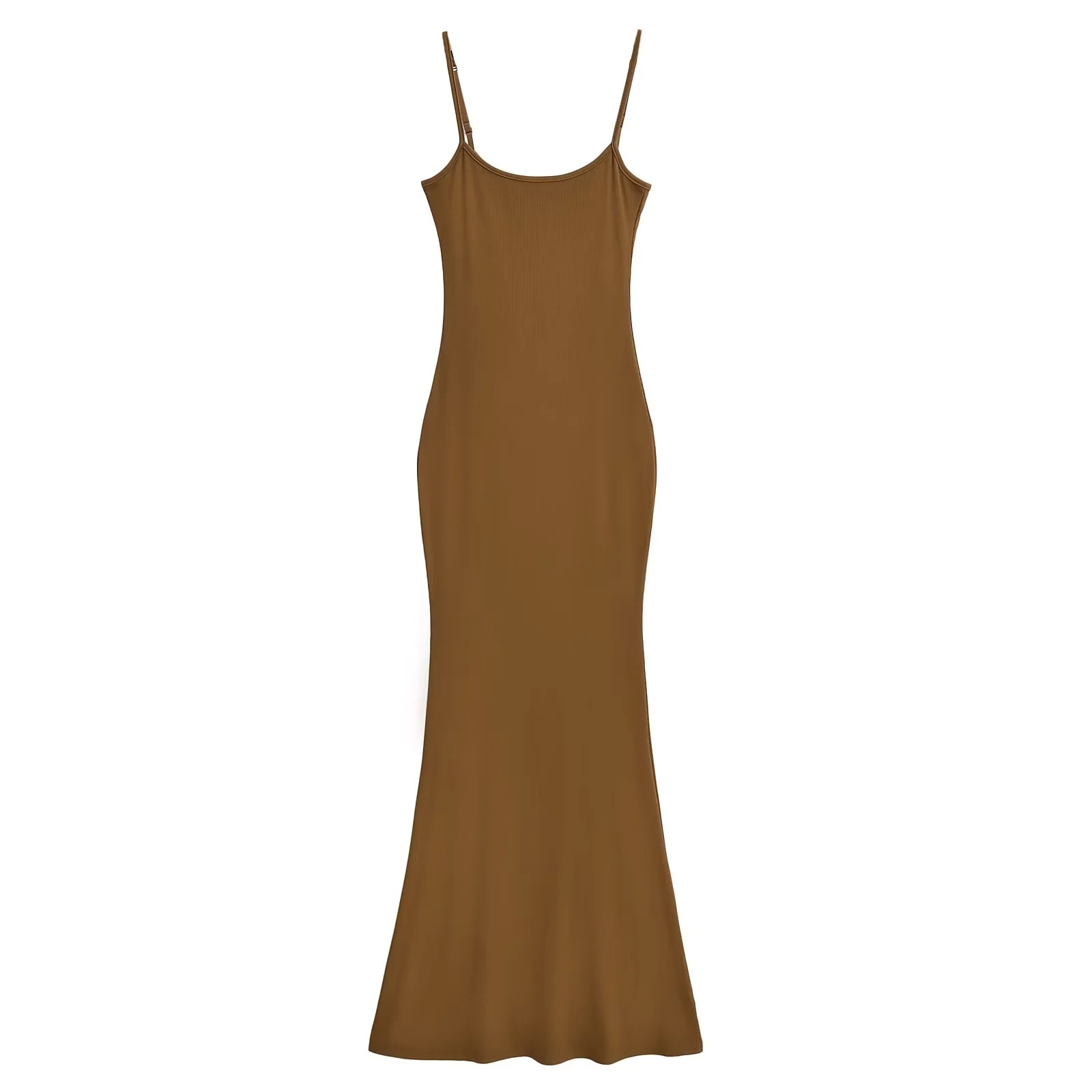 Women's Strap Dress Sexy Strap Backless Sleeveless Solid Color Maxi Long Dress Daily display picture 11