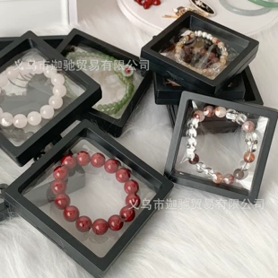 Transparent storage system walnut, bracelet, jewelry, stand, accessory, pack, storage box