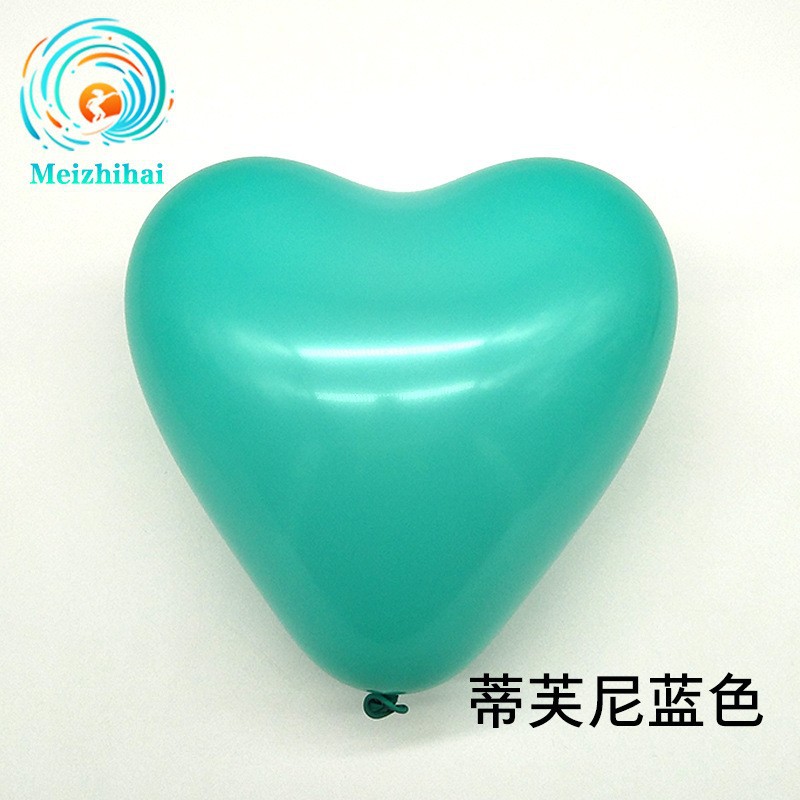 2.2g Matt Macaron Love Balloon Heart Balloon Impresión Decoración de la casa de boda Set de globos de boda