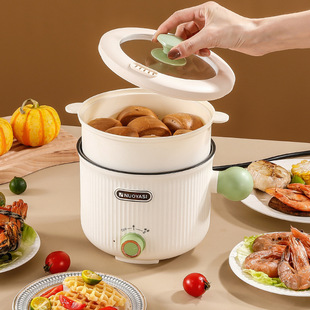 Multifunctional Household Student Dormitory All-In-One Electric Cooking Pot Small Spherical Handle Electric Hot Pot Small Electric Pot Small Pot Electric Pot